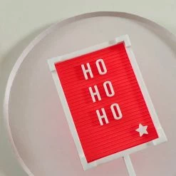 Kiki Sprinkles Cake Toppers Letter Board Cake Topper - HO HO HO