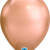 Favor Lane WEDDINGS 30cm Chrome Rose Gold Balloon