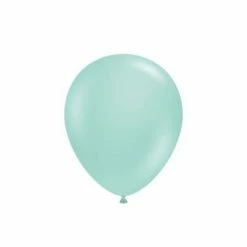 Tuftex 12cm + 18cm Mini Latex Balloons Sea Glass 12cm Mini Balloon