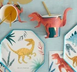 Meri Meri Party T-Rex Party Cups - 8 Pack