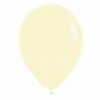 Favor Lane 30cm Matte Pastel Yellow Balloon