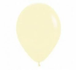 Favor Lane Matte Pastel Yellow 12cm Mini Balloon