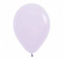 Favor Lane 30cm Matte Pastel Lilac Balloon 30cm Plain Latex Balloons