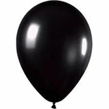 Favor Lane WEDDINGS 30cm Metallic Black Balloon