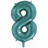 Favor Lane Number Balloons Teal 86cm Number 8 Balloon