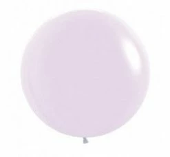 Favor Lane 60cm Round Latex Balloons 60cm Round Balloon - Matte Pastel Lilac