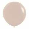 Favor Lane 60cm Round Latex Balloons 60cm Jumbo Round Balloon - White Sand