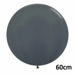 Favor Lane 60cm Graphite Round Balloon 60cm Round Latex Balloons
