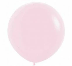 Favor Lane 90cm Jumbo Round Balloon - Matte Pastel Pink WEDDINGS