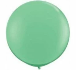 Qualatex 90cm Jumbo Round Balloon -Wintergreen 75cm + 90cm Round Latex Balloons