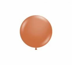 Tuftex 30cm Burnt Orange Balloon