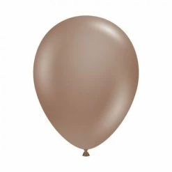 Tuftex 30cm Cocoa Balloon 30cm Plain Latex Balloons