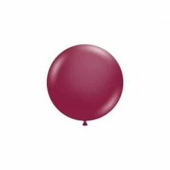 Tuftex 30cm Sangria (Burgundy) Balloon 30cm Plain Latex Balloons
