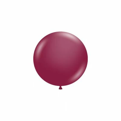Tuftex 30cm Sangria (Burgundy) Balloon 30cm Plain Latex Balloons 3 Tuftex 30cm Sangria (Burgundy) Balloon 30cm Plain Latex Balloons