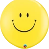 Qualatex Jumbo Smile Face Round Balloon
