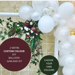 Favor Lane DIY Balloon Garland Kits 2Mtr Balloon Garland Kit - Custom Colours 10 Favor Lane DIY Balloon Garland Kits 2Mtr Balloon Garland Kit - Custom Colours