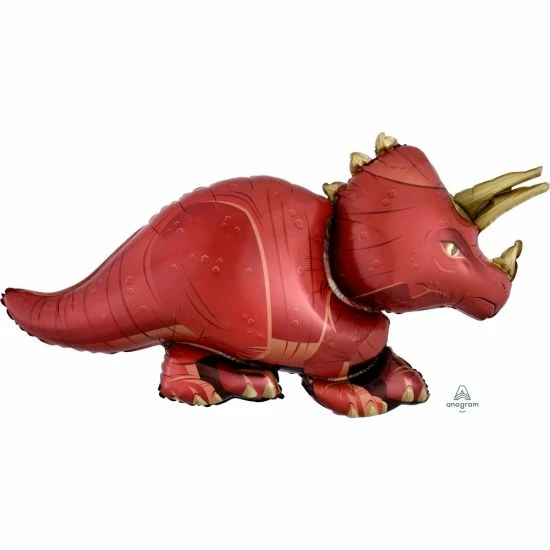Favor Lane Jumbo Triceratops Dinosaur Shape Balloon 3 Favor Lane Jumbo Triceratops Dinosaur Shape Balloon