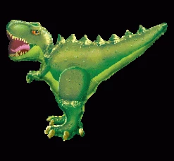 Favor Lane Shape + Novelty Foil Balloons T-Rex Dinosaur Foil Balloon