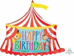 Favor Lane Shape + Novelty Foil Balloons Jumbo Circus Tent Foil Balloon