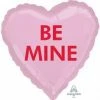 Favor Lane Foil 'Be Mine' Candy Heart Balloon