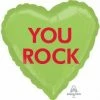 Favor Lane WEDDINGS Foil 'YOU ROCK' Candy Heart Balloon