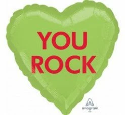 Favor Lane WEDDINGS Foil 'YOU ROCK' Candy Heart Balloon