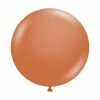Tuftex 90cm Jumbo Round Balloon - Burnt Orange