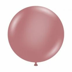 Tuftex 90cm Jumbo Round Balloon - Canyon Rose WEDDINGS