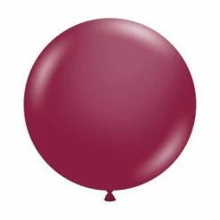 Tuftex 90cm Jumbo Round Balloon - Sangria (Burgundy)