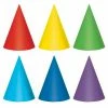 Favor Lane Primary Colour Party Hats 12pk