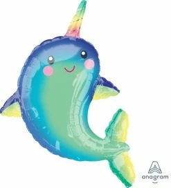 Favor Lane Jumbo Narwhal Balloon