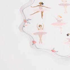 Meri Meri Party Ballerina Paper Plates - 8 Pack