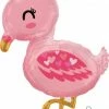 Qualatex Shape + Novelty Foil Balloons Jumbo Baby Flamingo Shape Balloon
