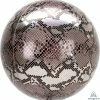 Favor Lane Snake Print 40cm Orbz Balloon Shape + Novelty Foil Balloons