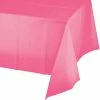 Favor Lane Rectangle Candy Pink Tablecover Table Covers
