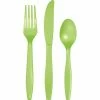 Favor Lane Lime Plastic Cutlery 24Pk