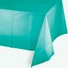 Favor Lane Rectangle Teal Lagoon Tablecover