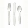 Favor Lane White Plastic Cutlery 24Pk Bridal Shower/Hens Party