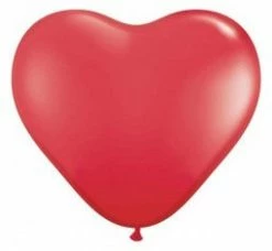 Qualatex 90cm Jumbo Heart Balloon - Red WEDDINGS