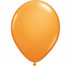 Favor Lane Orange 12cm Mini Balloon 12cm + 18cm Mini Latex Balloons