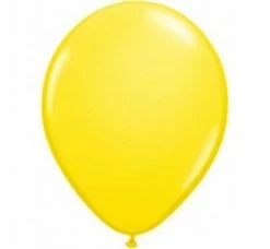 Favor Lane 30cm Yellow Balloon 30cm Plain Latex Balloons