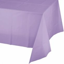 Favor Lane Table Covers Rectangle Luscious Lavender Tablecover