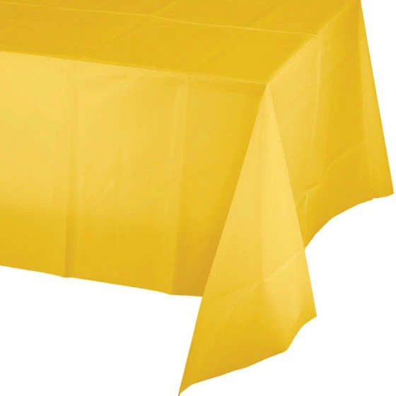 Favor Lane Table Covers Rectangle School Bus Yellow Tablecover 3 Favor Lane Table Covers Rectangle School Bus Yellow Tablecover