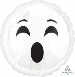 Favor Lane Shape + Novelty Foil Balloons Emoticon Ghost | #BOO Foil Balloon