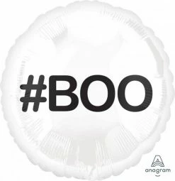 Favor Lane Shape + Novelty Foil Balloons Emoticon Ghost | #BOO Foil Balloon