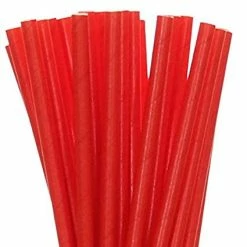 Favor Lane Paper Straws - Classic Red