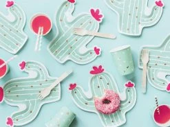 PartyDeco Cactus Shape Napkins