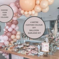 Favor Lane 4 Mtr Balloon Garland Kit - Custom Colours