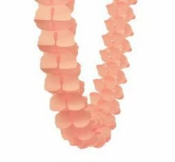 Favor Lane WEDDINGS Peach Honeycomb Garland