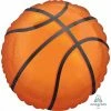 Favor Lane Jumbo Nothin But Net Basketball Shape Balloon Shape + Novelty Foil Balloons